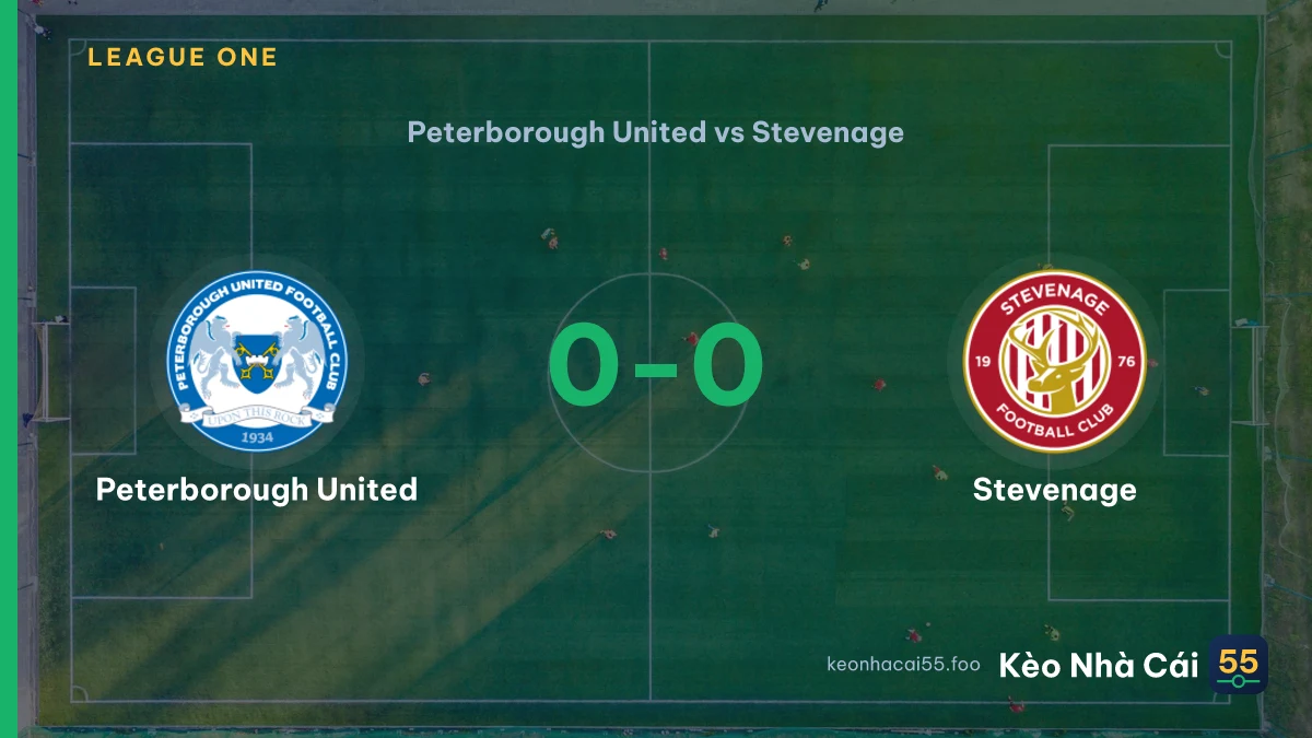 Nhận định Peterborough United vs Stevenage ngày 02/09/2026