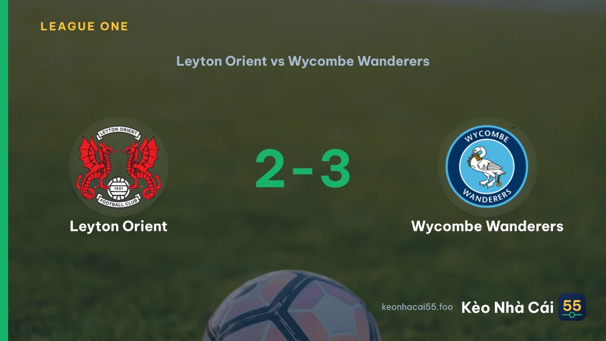 Nhận định Leyton Orient vs Wycombe Wanderers ngày 12/09/2026