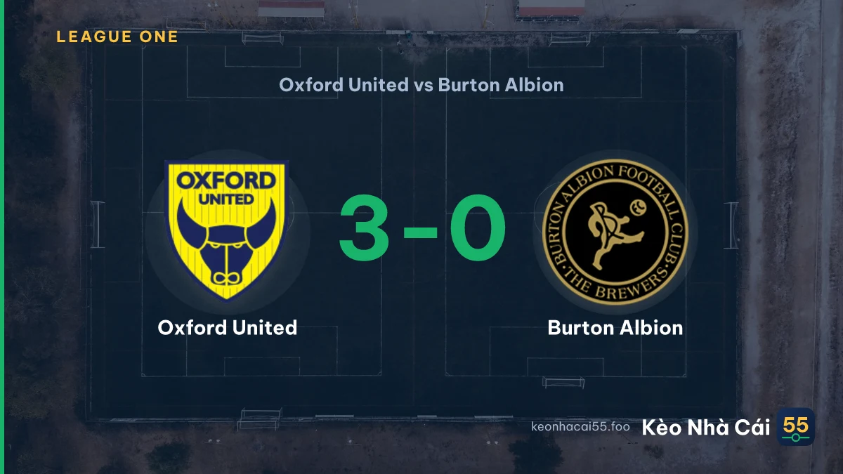 Nhận định Oxford United vs Burton Albion ngày 12/09/2026