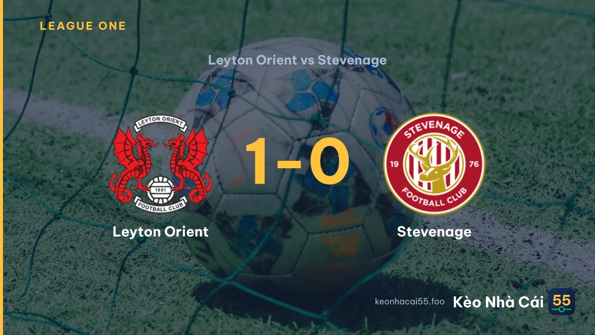 Nhận định Leyton Orient vs Stevenage ngày 19/09/2026