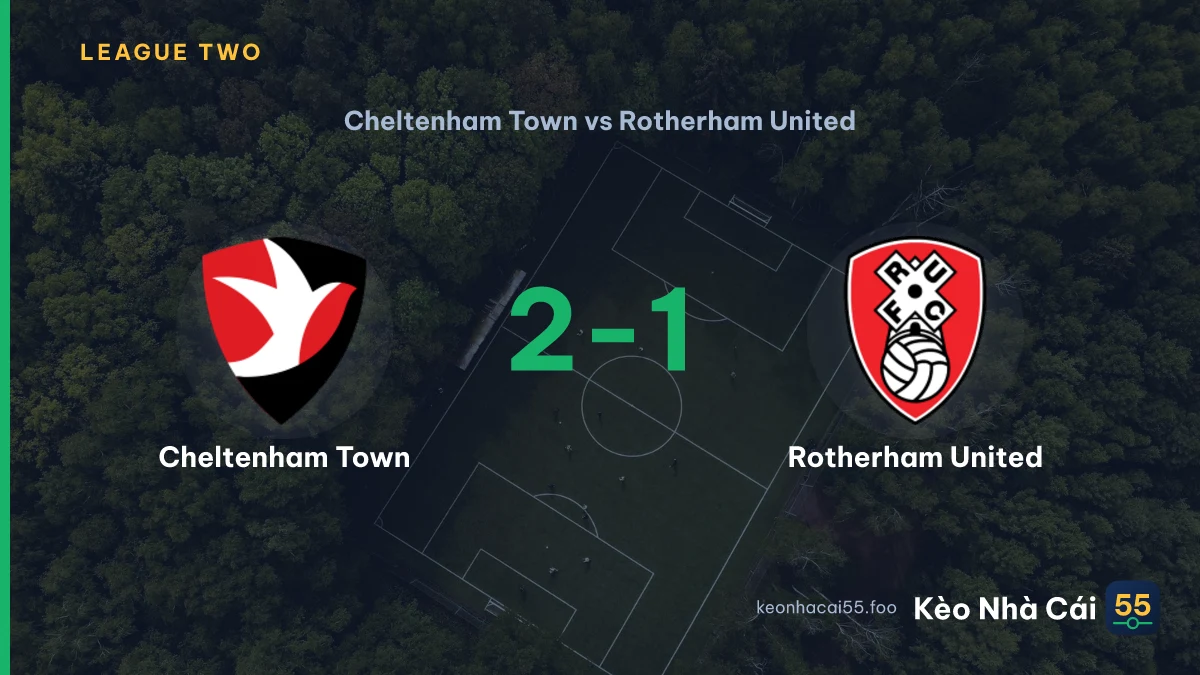 Nhận định Cheltenham Town vs Rotherham United ngày 15/08/2026