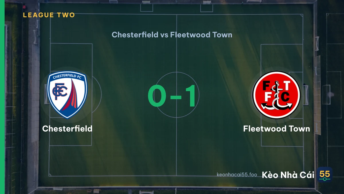 Nhận định Chesterfield vs Fleetwood Town ngày 15/08/2026