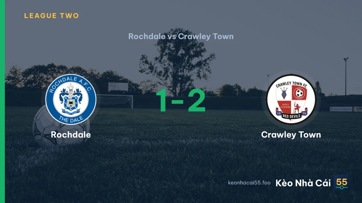 Nhận định Rochdale vs Crawley Town ngày 22/08/2026