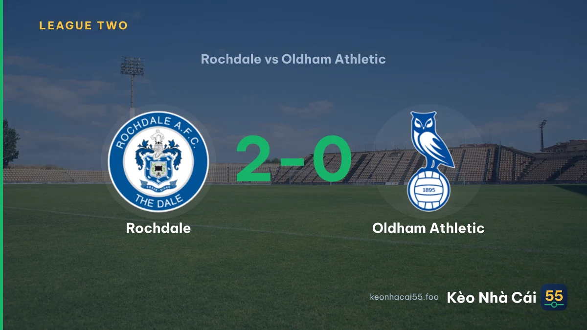 Nhận định Rochdale vs Oldham Athletic ngày 19/09/2026