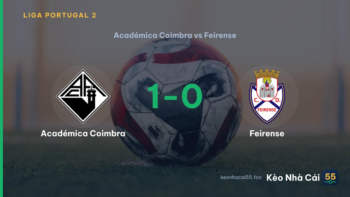 Nhận định Académica Coimbra vs Feirense ngày 15/08/2026