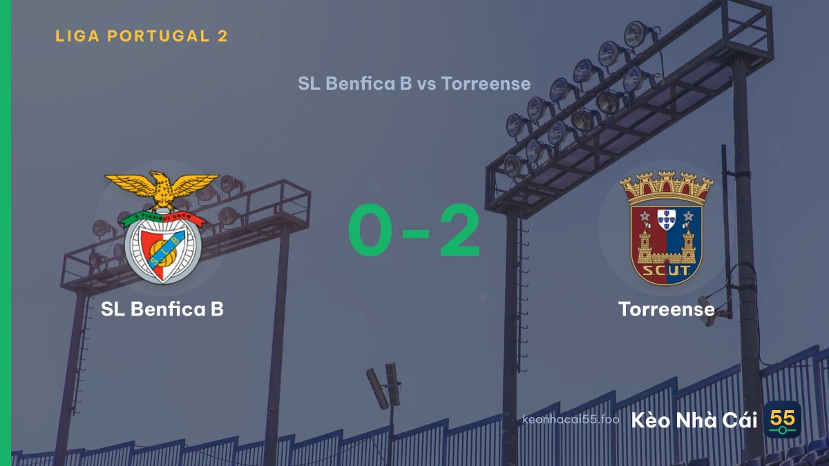 Nhận định SL Benfica B vs Torreense ngày 05/09/2026