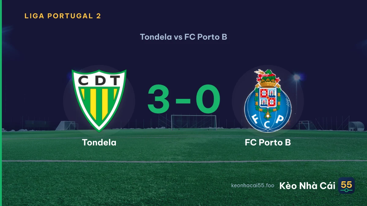 Nhận định Tondela vs FC Porto B ngày 05/09/2026