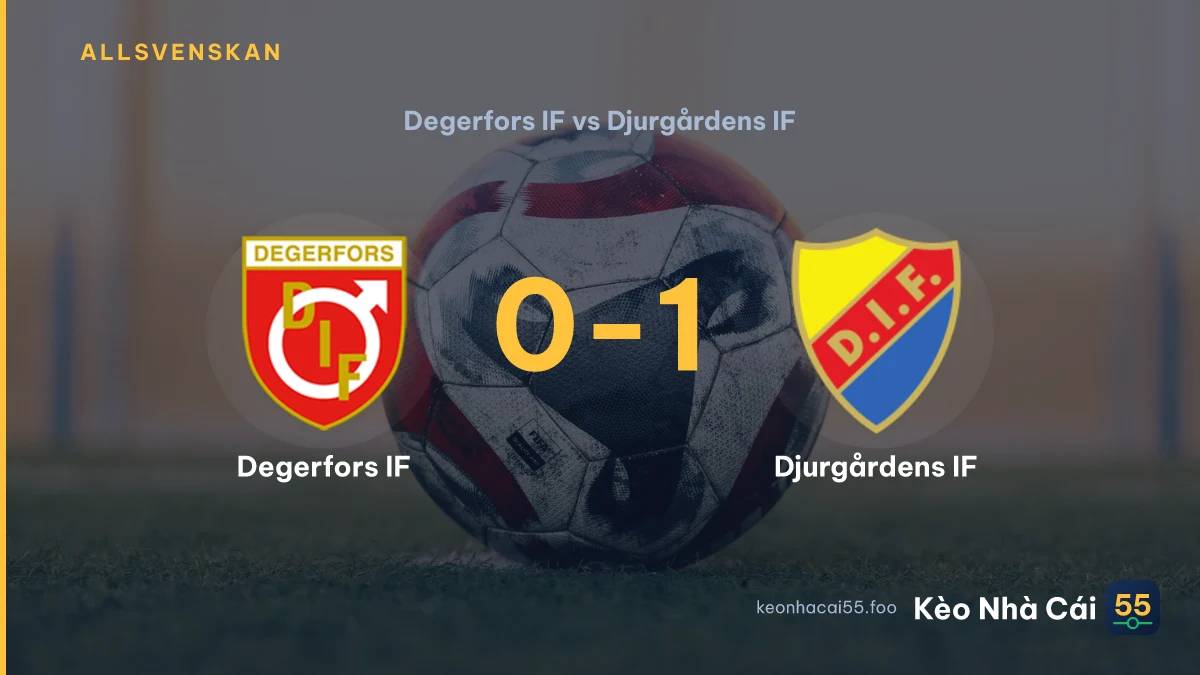 Nhận định Degerfors IF vs Djurgårdens IF ngày 25/07/2026