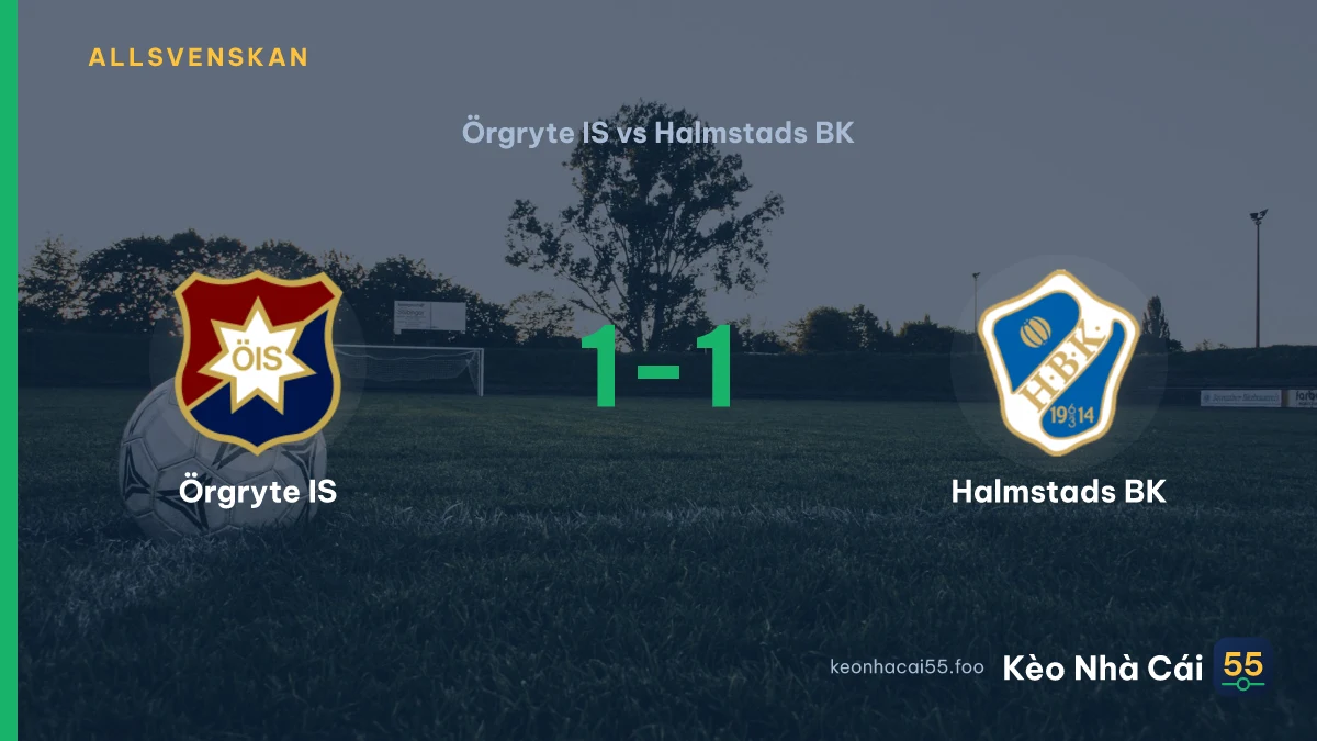 Nhận định Örgryte IS vs Halmstads BK ngày 22/08/2026