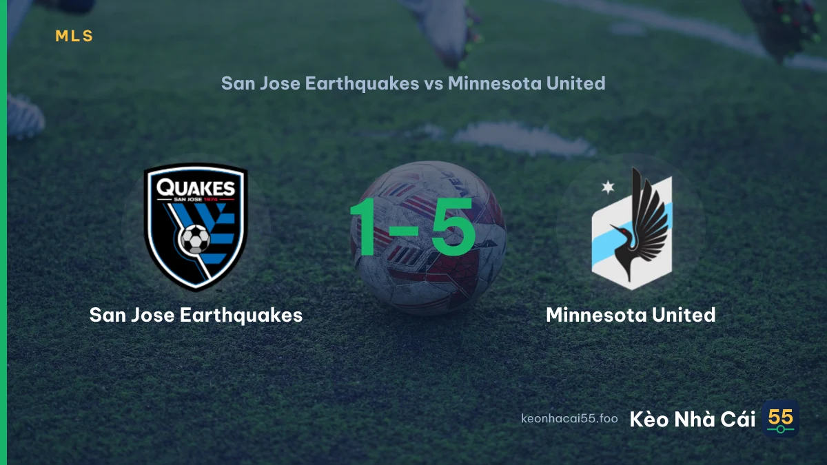 Nhận định San Jose Earthquakes vs Minnesota United ngày 23/08/2026
