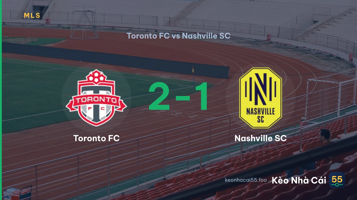 Nhận định Toronto FC vs Nashville SC ngày 10/09/2026
