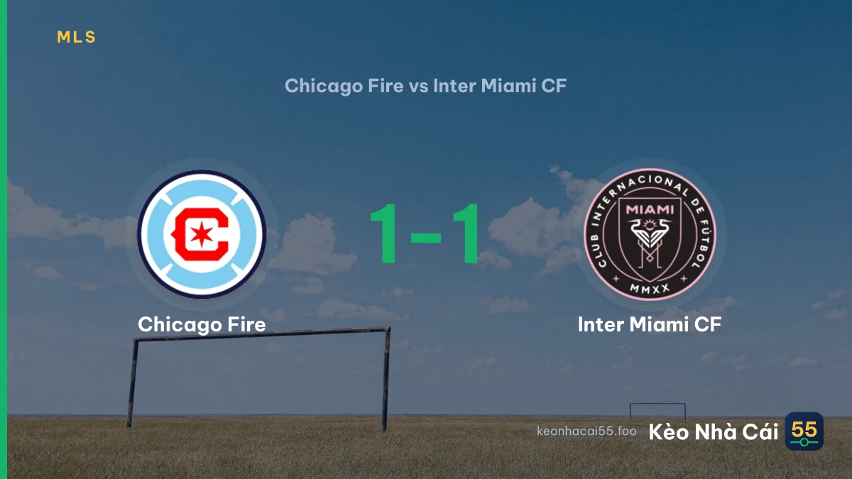 Nhận định Chicago Fire vs Inter Miami CF ngày 10/09/2026