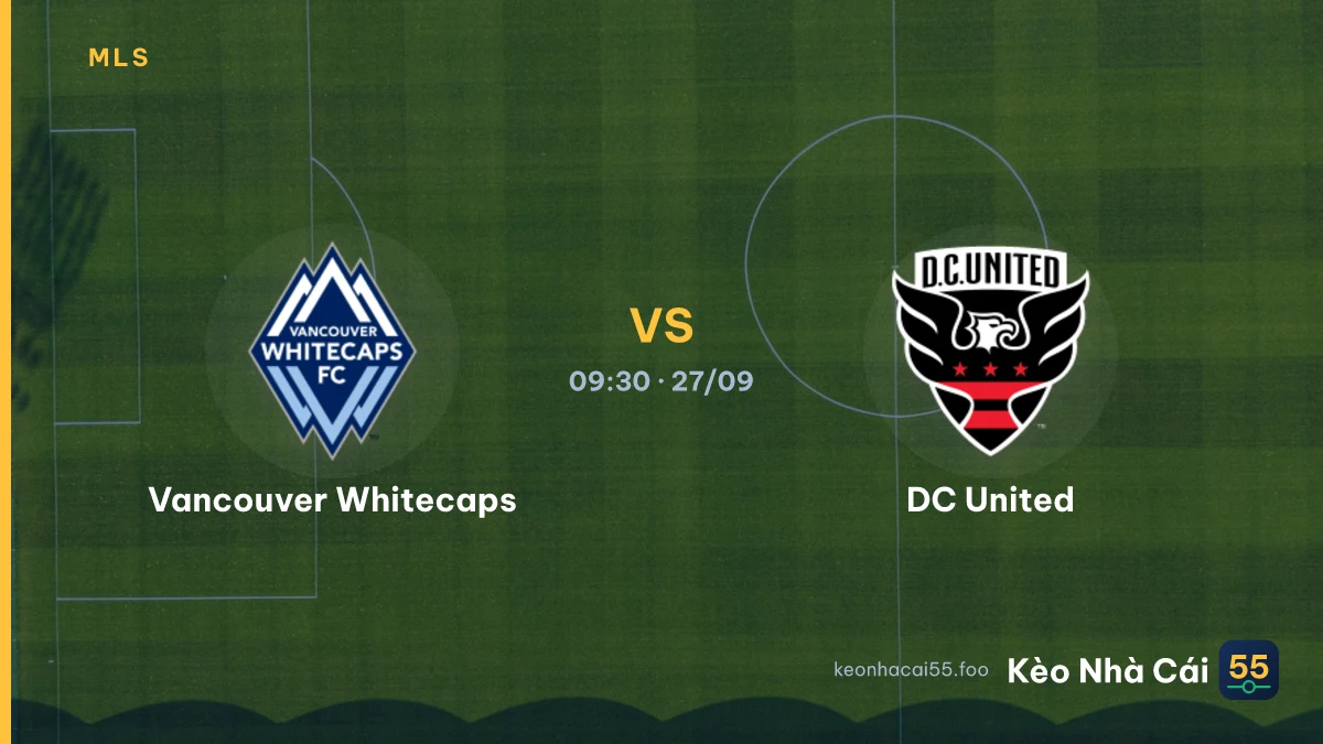 Nhận định Vancouver Whitecaps vs DC United ngày 27/09/2026