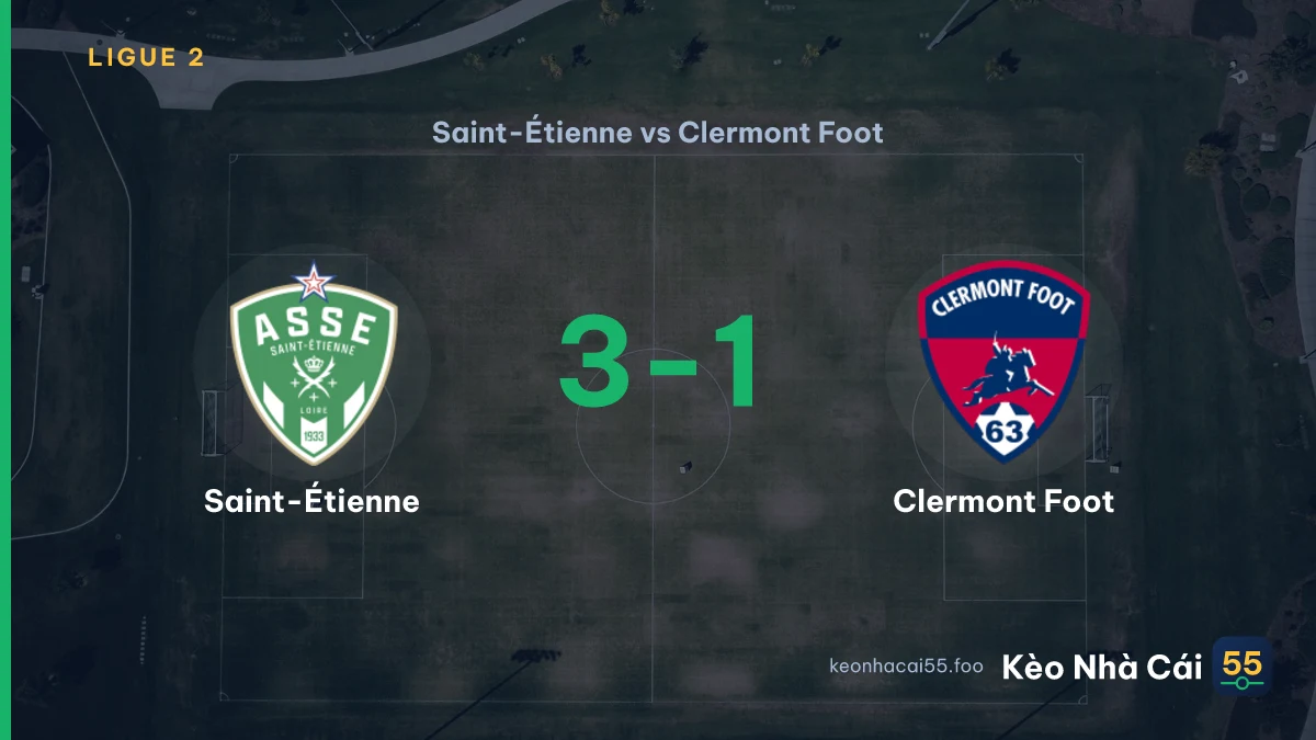 Nhận định Saint-Étienne vs Clermont Foot ngày 15/08/2026