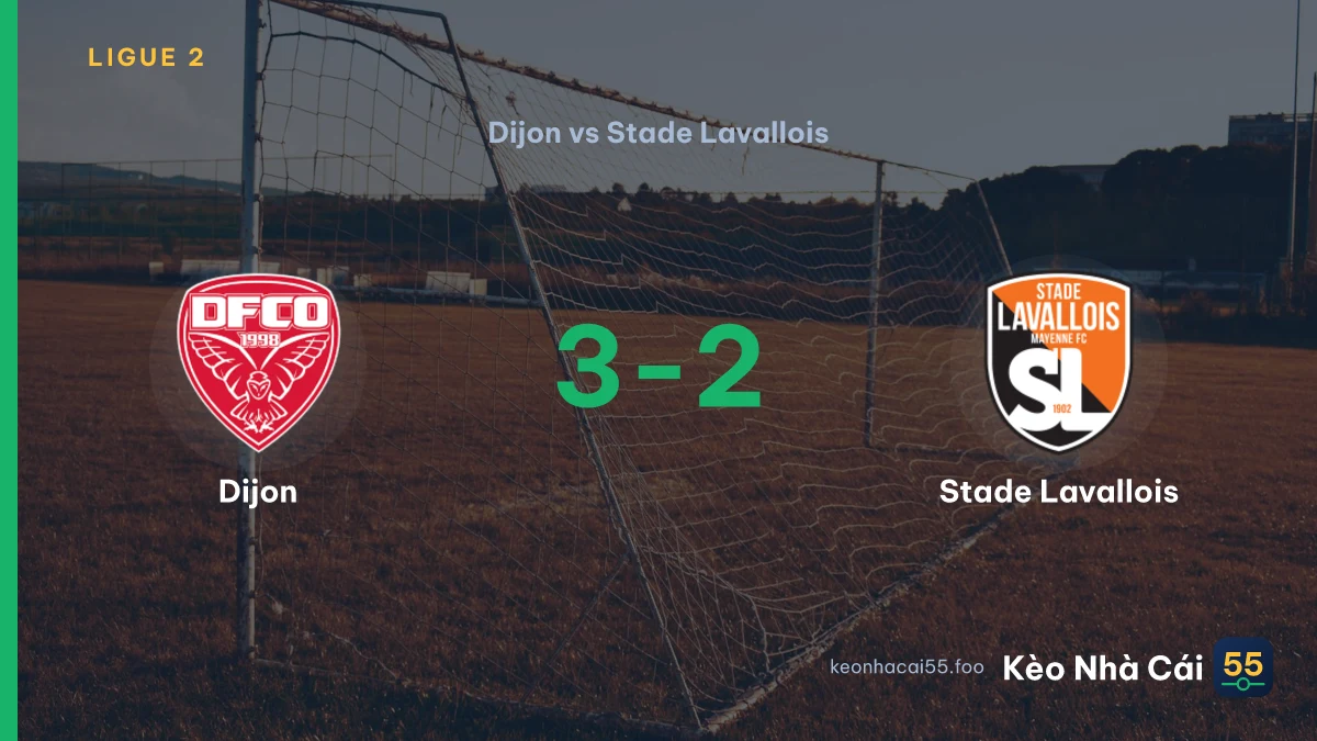 Nhận định Dijon vs Stade Lavallois ngày 12/09/2026