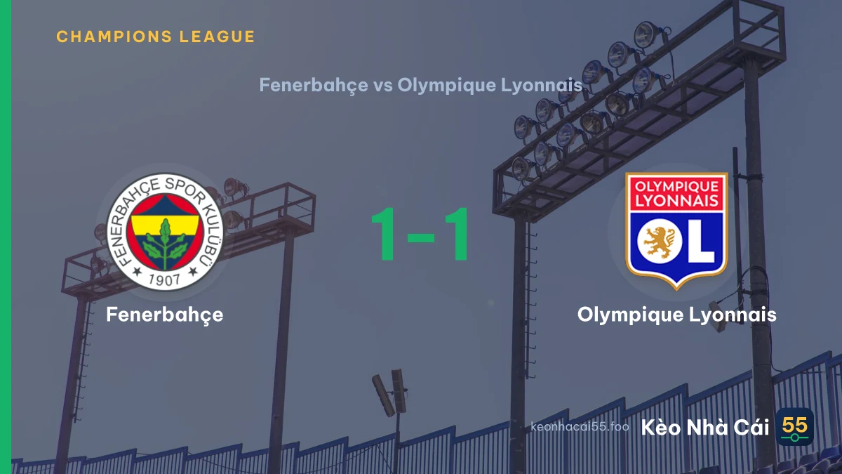 Nhận định Fenerbahçe vs Olympique Lyonnais ngày 19/08/2026