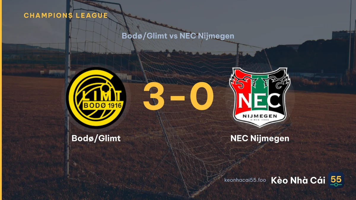 Nhận định Bodø/Glimt vs NEC Nijmegen ngày 26/08/2026