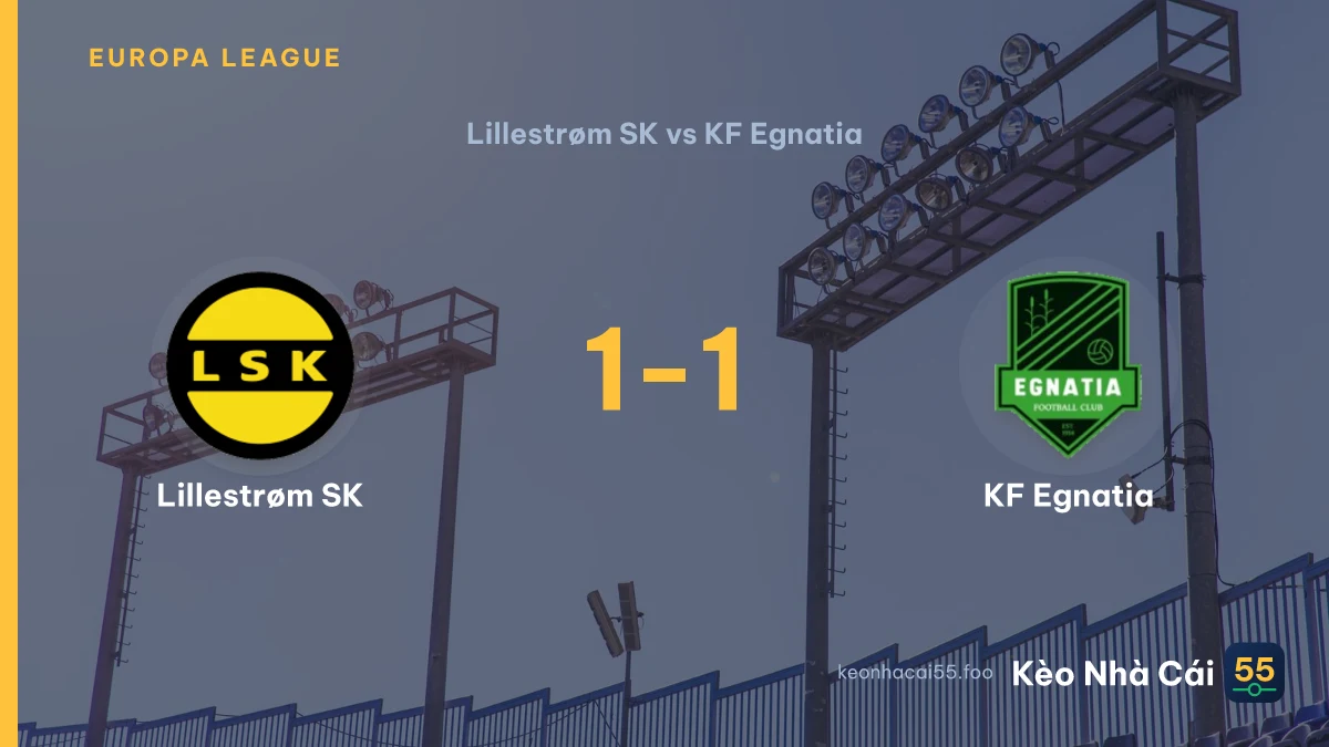 Nhận định Lillestrøm SK vs KF Egnatia ngày 28/08/2026