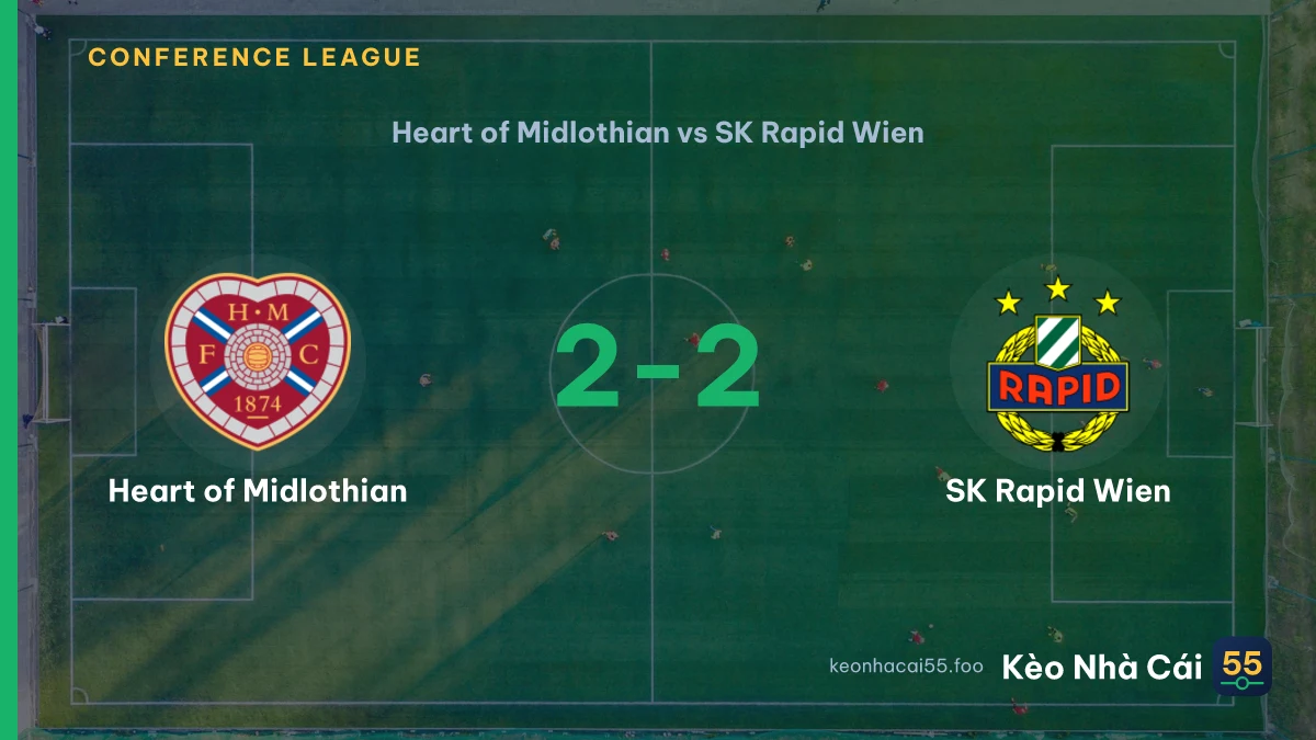 Nhận định Heart of Midlothian vs SK Rapid Wien ngày 21/08/2026