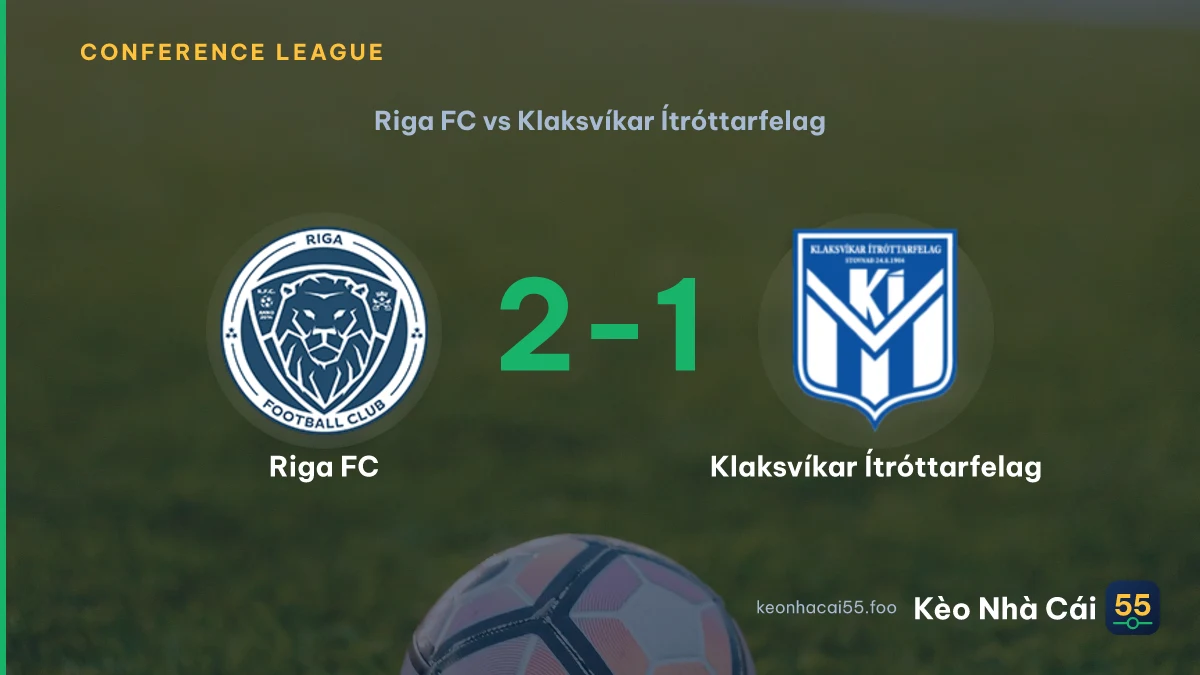 Nhận định Riga FC vs Klaksvíkar Ítróttarfelag ngày 28/08/2026