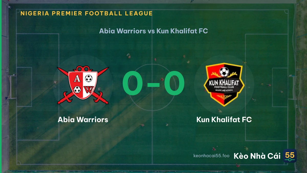 Nhận định Abia Warriors vs Kun Khalifat FC ngày 30/08/2026
