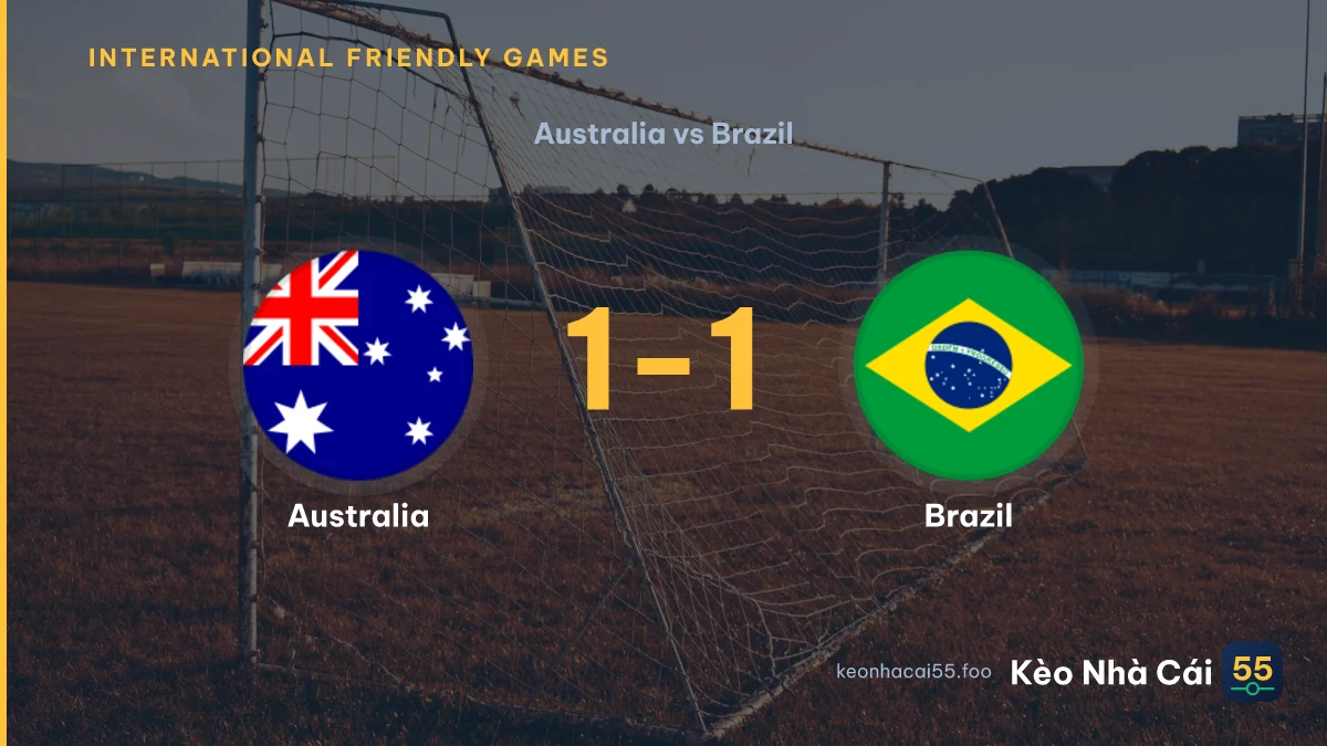Nhận định Australia vs Brazil ngày 25/09/2026