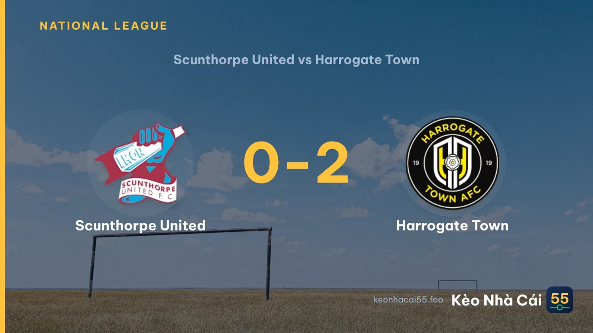 Nhận định Scunthorpe United vs Harrogate Town ngày 05/09/2026