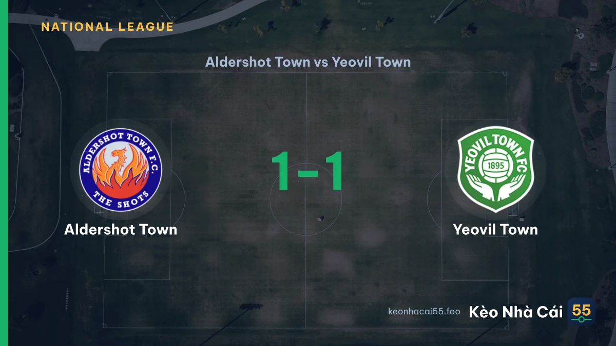 Nhận định Aldershot Town vs Yeovil Town ngày 16/09/2026