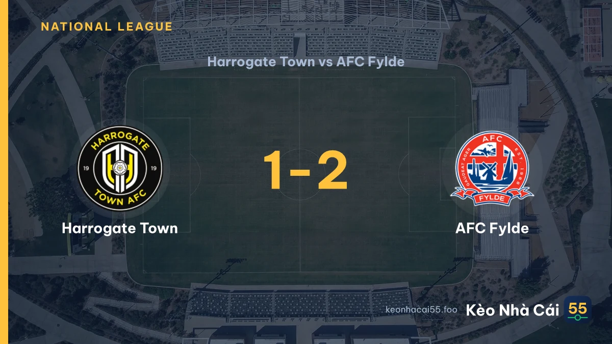 Nhận định Harrogate Town vs AFC Fylde ngày 16/09/2026