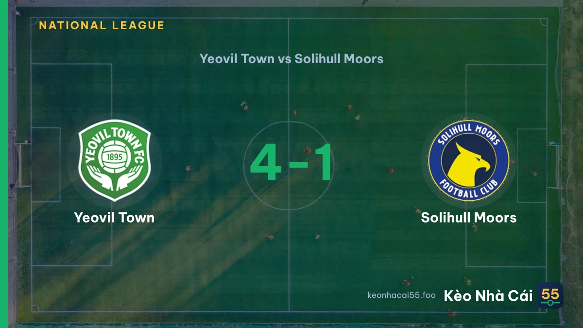 Nhận định Yeovil Town vs Solihull Moors ngày 19/09/2026