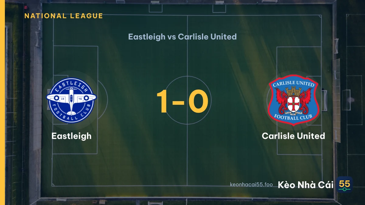 Nhận định Eastleigh vs Carlisle United ngày 19/09/2026