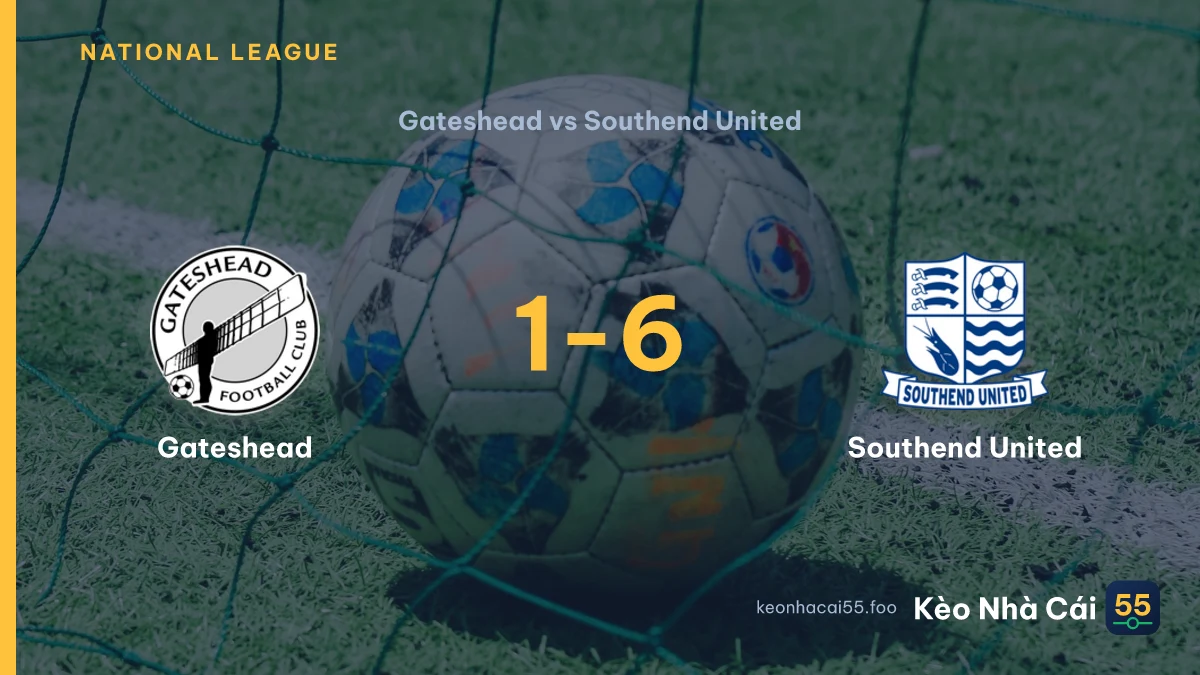Nhận định Gateshead vs Southend United ngày 19/09/2026