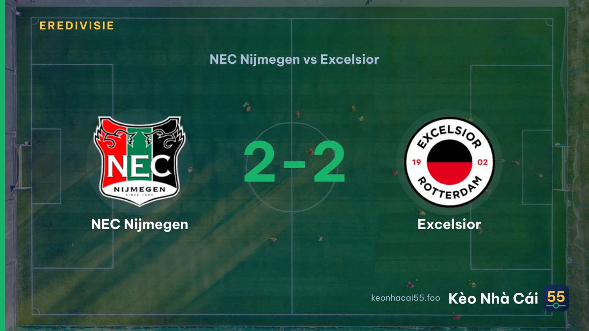 Nhận định NEC Nijmegen vs Excelsior ngày 08/09/2026