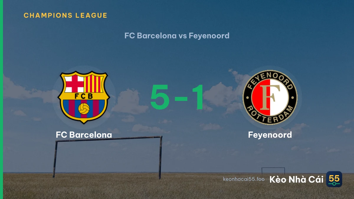 Nhận định FC Barcelona vs Feyenoord ngày 09/09/2026