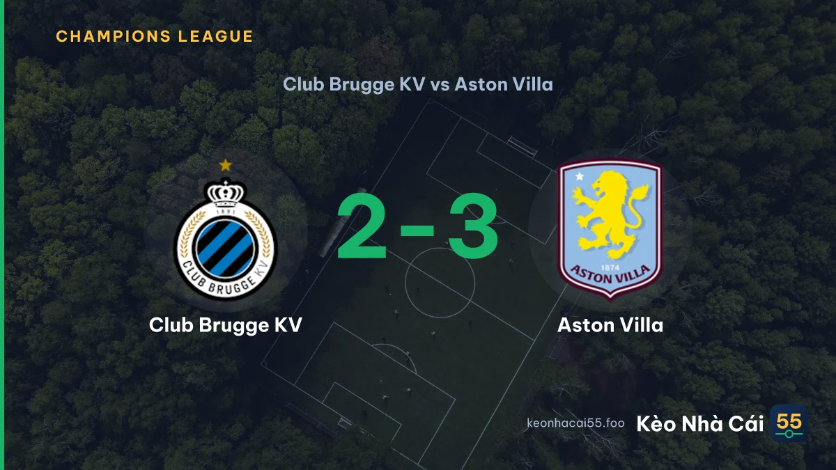 Nhận định Club Brugge KV vs Aston Villa ngày 08/09/2026