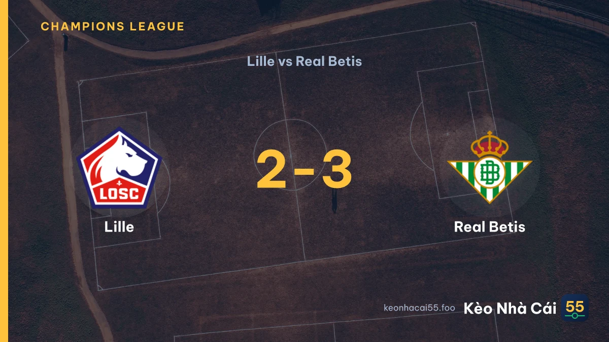 Nhận định Lille vs Real Betis ngày 09/09/2026