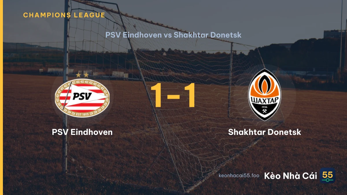 Nhận định PSV Eindhoven vs Shakhtar Donetsk ngày 10/09/2026