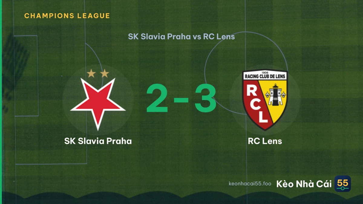 Nhận định SK Slavia Praha vs RC Lens ngày 11/09/2026