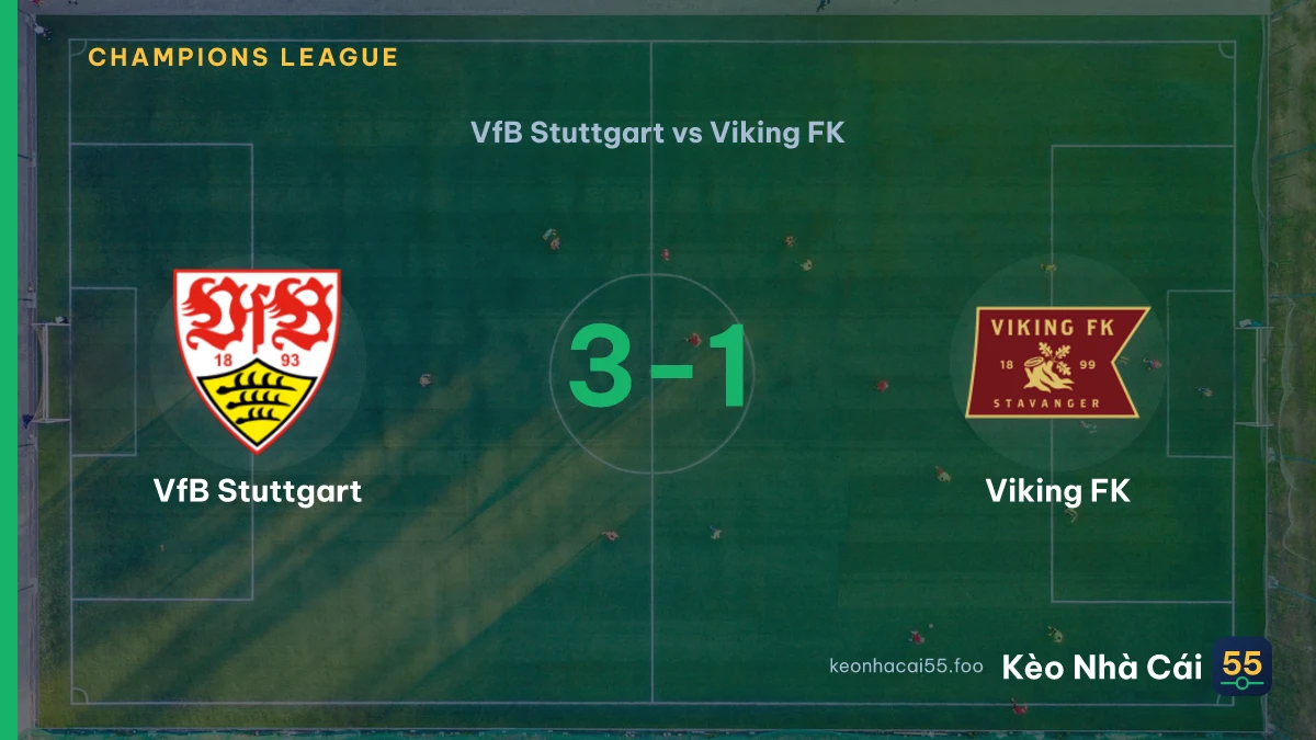 Nhận định VfB Stuttgart vs Viking FK ngày 09/09/2026