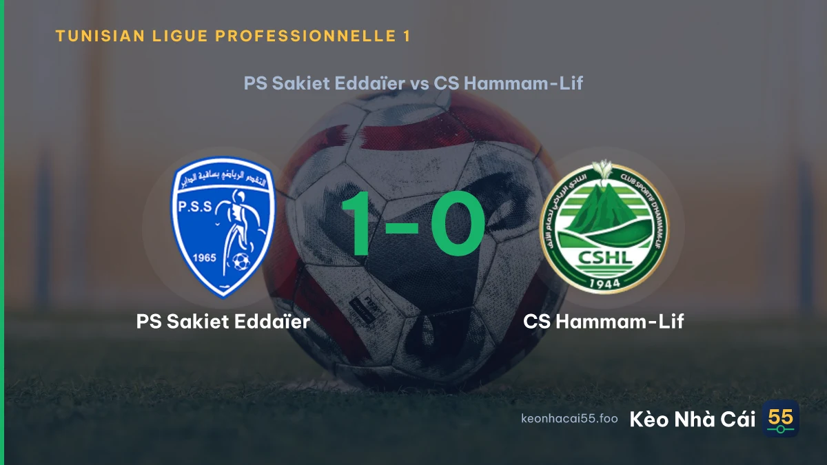 Nhận định PS Sakiet Eddaïer vs CS Hammam-Lif ngày 05/09/2026
