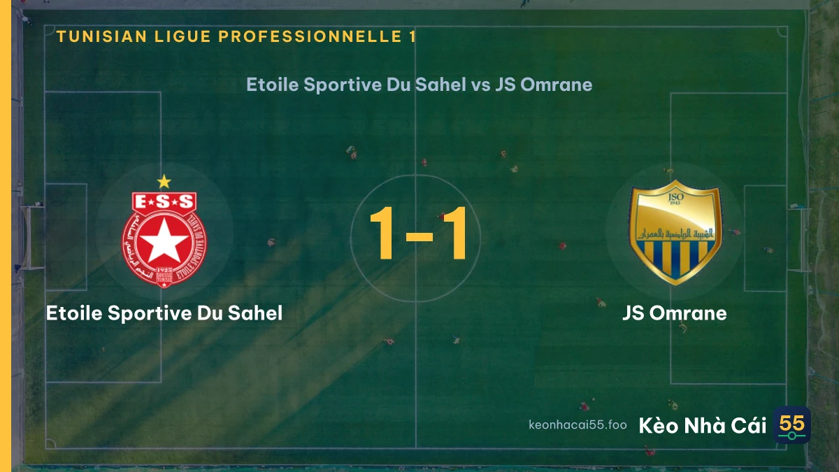 Nhận định Etoile Sportive Du Sahel vs JS Omrane ngày 06/09/2026