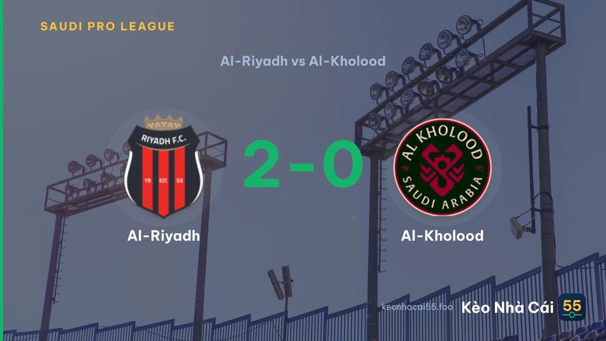 Nhận định Al-Riyadh vs Al-Kholood ngày 14/09/2026