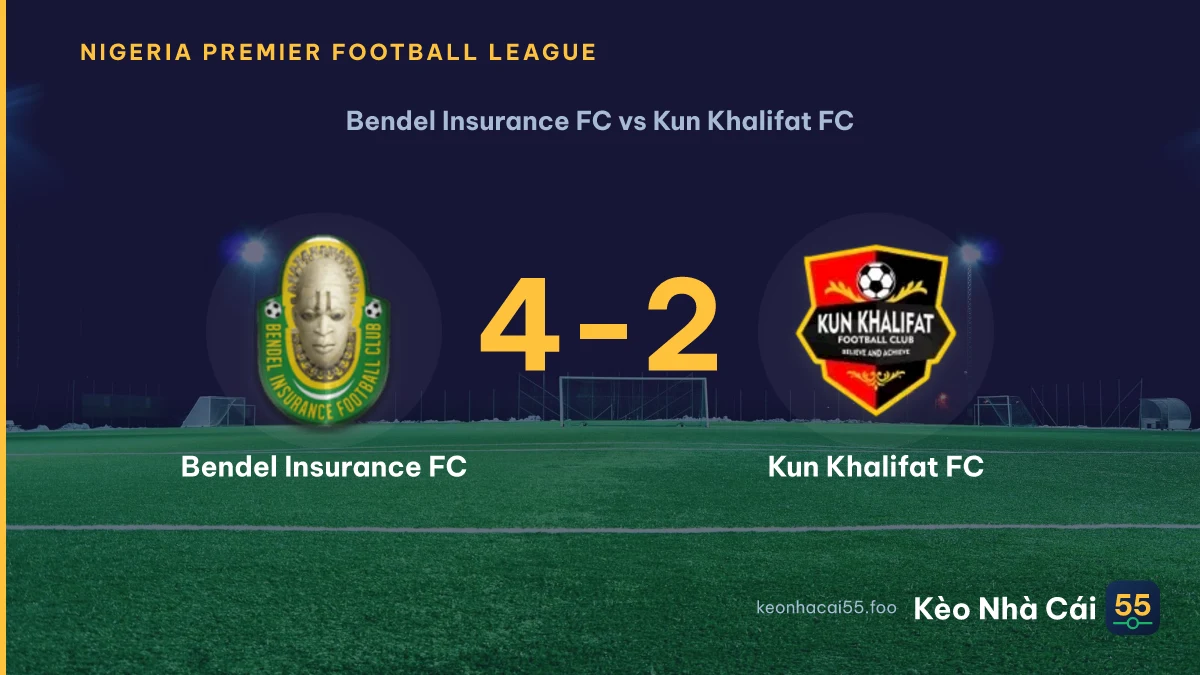 Nhận định Bendel Insurance FC vs Kun Khalifat FC ngày 13/09/2026