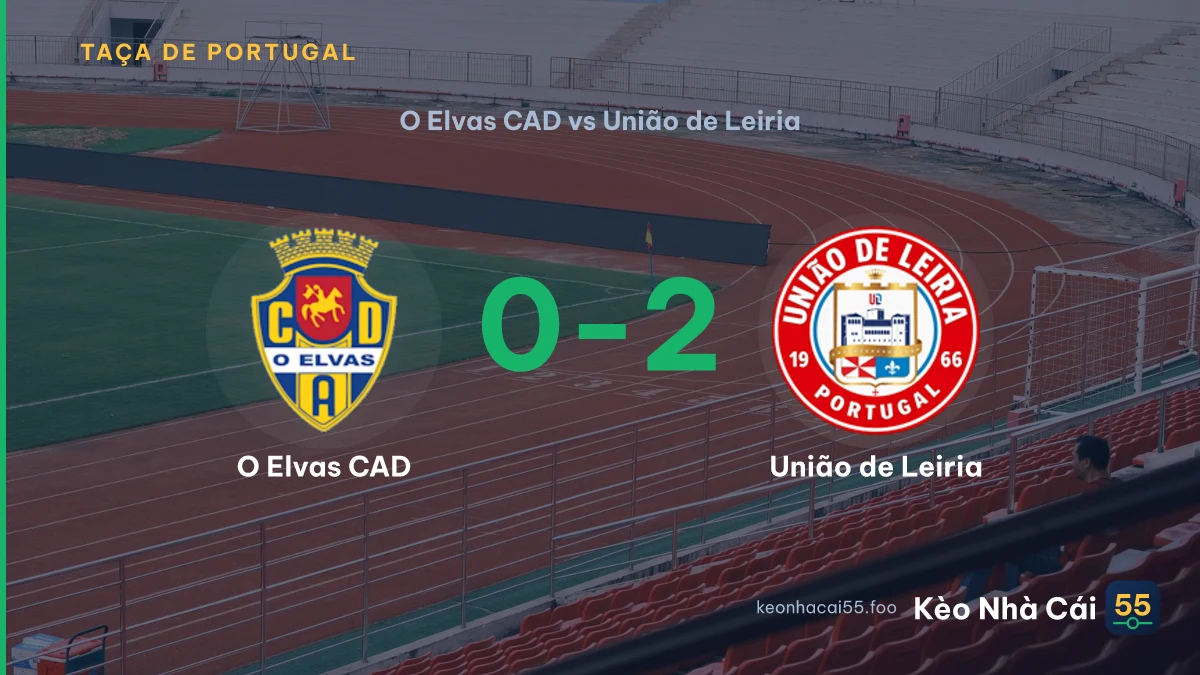 Nhận định O Elvas CAD vs União de Leiria ngày 20/09/2026