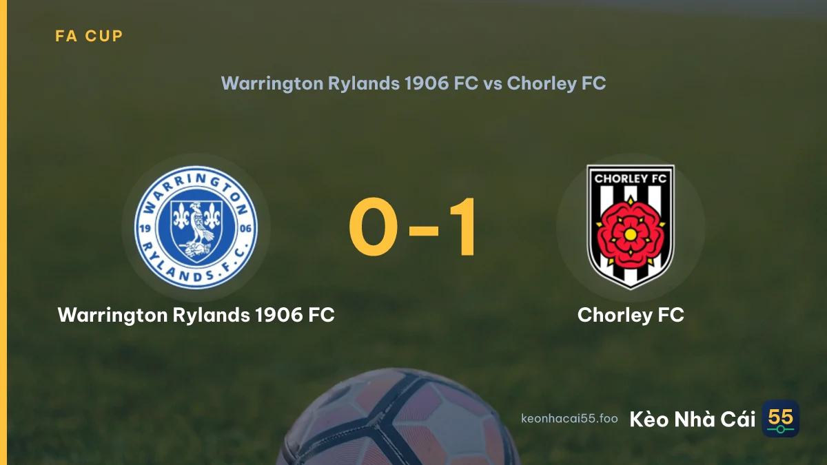 Nhận định Warrington Rylands 1906 FC vs Chorley FC ngày 19/09/2026