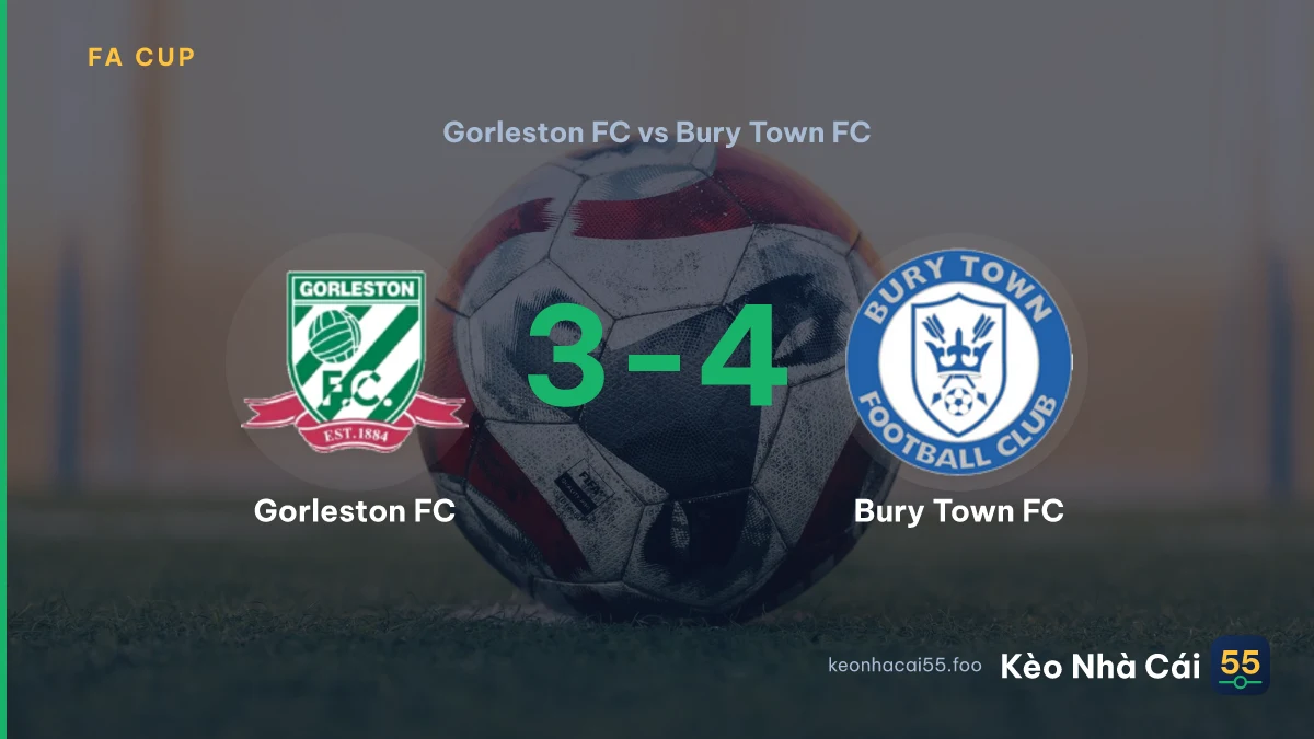 Nhận định Gorleston FC vs Bury Town FC ngày 19/09/2026
