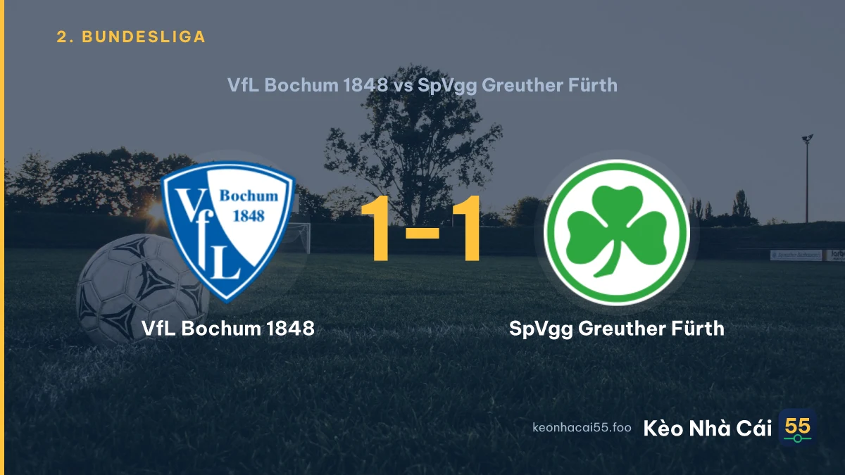 Nhận định VfL Bochum 1848 vs SpVgg Greuther Fürth ngày 12/09/2026