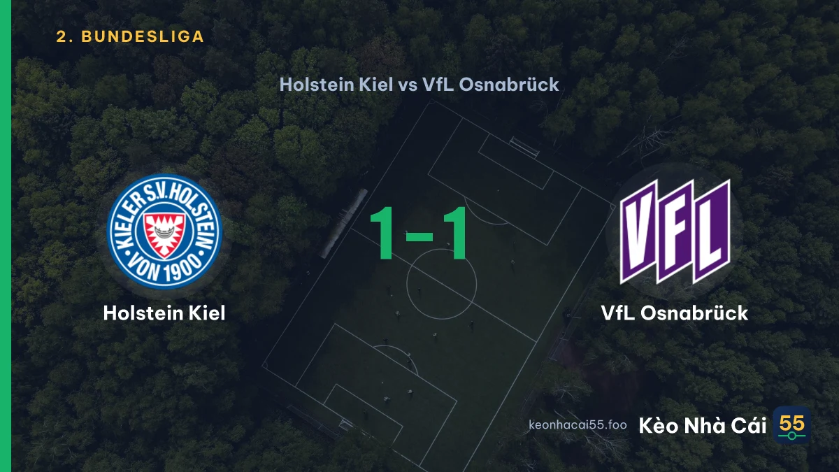 Nhận định Holstein Kiel vs VfL Osnabrück ngày 19/09/2026