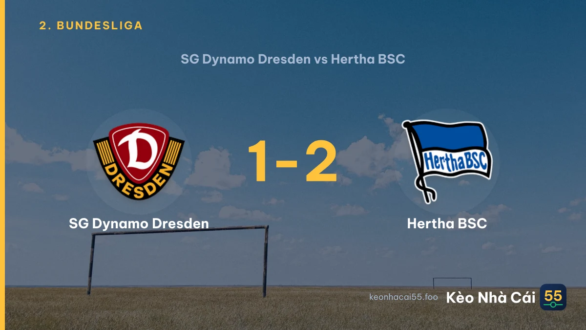 Nhận định SG Dynamo Dresden vs Hertha BSC ngày 20/09/2026
