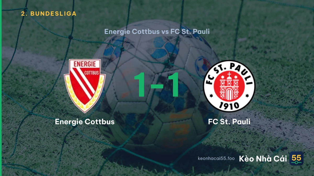 Nhận định Energie Cottbus vs FC St. Pauli ngày 20/09/2026